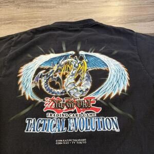 Vintage yugioh TCG rainbow dragon tactical evolution t shirt